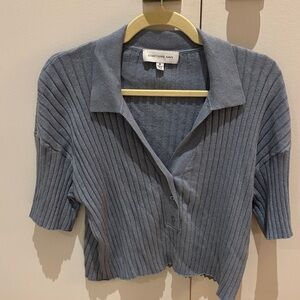 Something Navy Slate Button Down Shirt